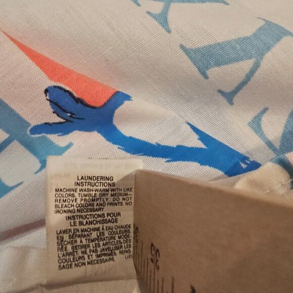 VINTAGE STEVENS SESAME STREET FLAT TWIN SIZE SHEET. - Picture 8 of 8